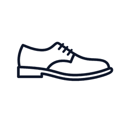 White Shoe Logo